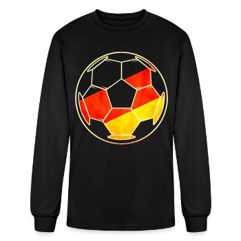 Germany 2022 Football Germany Flag - Men's Long Sleeve T-Shirt - black - Front