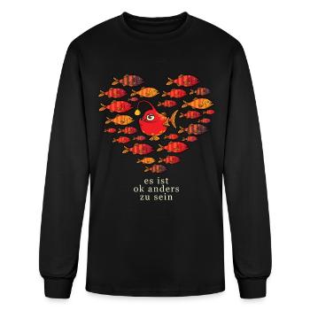 Be Different It's Ok To Be Different - Men's Long Sleeve T-Shirt - black - Front