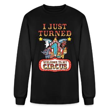 1st Birthday Child - Men's Long Sleeve T-Shirt - black - Front