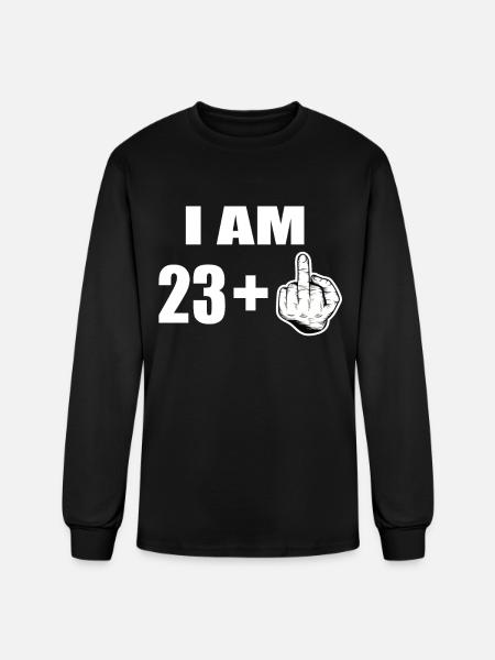 24 Birthday - Men's Long Sleeve T-Shirt - black