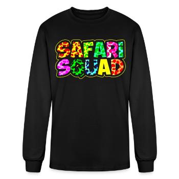 Safari Squad - Men's Long Sleeve T-Shirt - black - Front