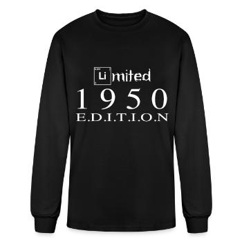 Limited Edition 1950 - Men's Long Sleeve T-Shirt - black - Front