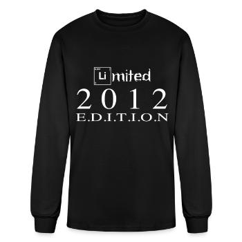 Limited Edition 2012 - Men's Long Sleeve T-Shirt - black - Front