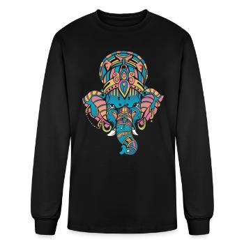 Lord Ganesha - Ganesh Chaturthi - Men's Long Sleeve T-Shirt - black - Front
