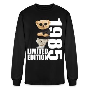 Limited Edition 1985 Bär Bären Birthday 1985 - Men's Long Sleeve T-Shirt - black - Front