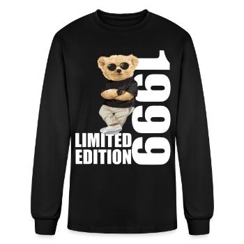 Limited Edition 1999 Bär Bären Birthday 1999 - Men's Long Sleeve T-Shirt - black - Front