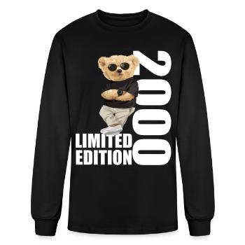 Limited Edition 2000 Bär Bären Birthday 2000 - Men's Long Sleeve T-Shirt - black - Front