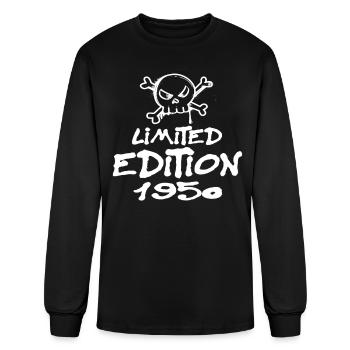 Limited Edition 1950 Birthday 1950 Born - Men's Long Sleeve T-Shirt - black - Front