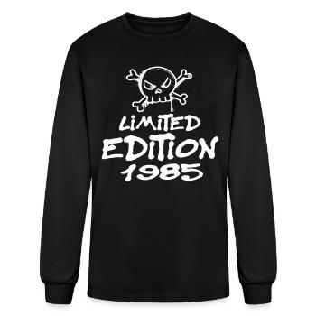 Limited Edition 1985 Birthday 1985 Born - Men's Long Sleeve T-Shirt - black - Front