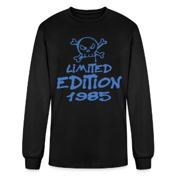 Limited Edition 1985 Birthday 1985 Born - Men's Long Sleeve T-Shirt - black - Front