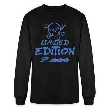 Limited Edition 2000 Birthday 2000 Born - Men's Long Sleeve T-Shirt - black - Front