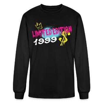 Limited Edition 1999 Birthday 1999 Born - Men's Long Sleeve T-Shirt - black - Front