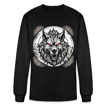 werewolf - Men's Long Sleeve T-Shirt - black - Front