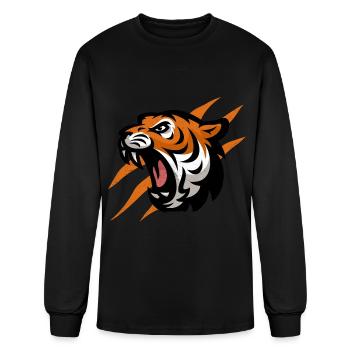Tiger - Men's Long Sleeve T-Shirt - black - Front