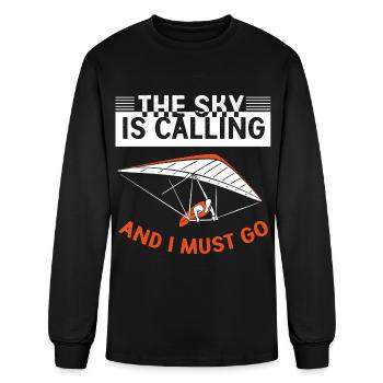 Hang Gliding Hang Gliders Pilot - Men's Long Sleeve T-Shirt - black - Front