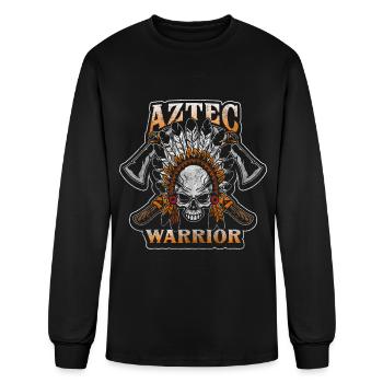 Inca Art South America - Men's Long Sleeve T-Shirt - black - Front