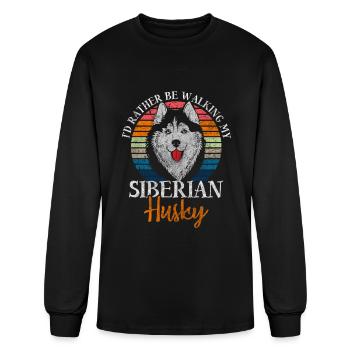 Dog Dog Sports Dog Owner - Men's Long Sleeve T-Shirt - black - Front