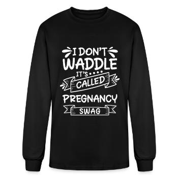 Baby Bump Love Expectant Mother - Men's Long Sleeve T-Shirt - black - Front