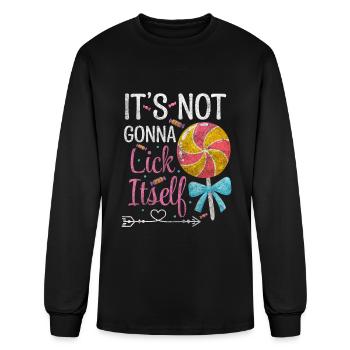 Dessert Savoureux Muffin Candy - T-shirt à manches longues Homme - noir - Devant