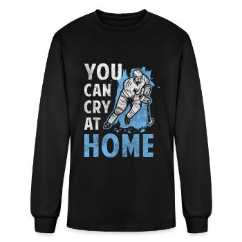 Hockey Hockey Stick Brutal - Men's Long Sleeve T-Shirt - black - Front