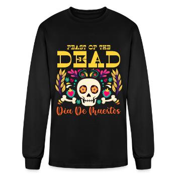 Dia De Muertos All Souls' Day - Men's Long Sleeve T-Shirt - black - Front