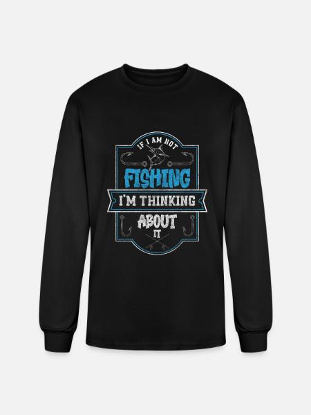 Fishing Bait Sport - Men's Long Sleeve T-Shirt - black