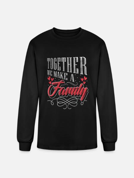 Family Meal Security - Men's Long Sleeve T-Shirt - black