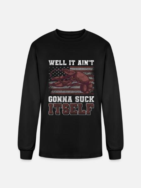 Meal Connoisseur Glutton - Men's Long Sleeve T-Shirt - black