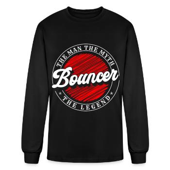 Bouncer Profession Strong - Men's Long Sleeve T-Shirt - black - Front