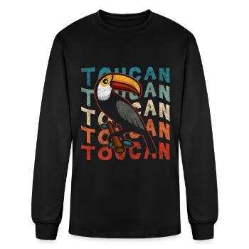 Nature South America Exotic - Men's Long Sleeve T-Shirt - black - Front