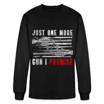Arme Fusil - T-shirt à manches longues Homme - noir - Devant