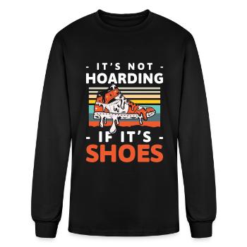 Shoe Collector Lover Trend Collector - Men's Long Sleeve T-Shirt - black - Front