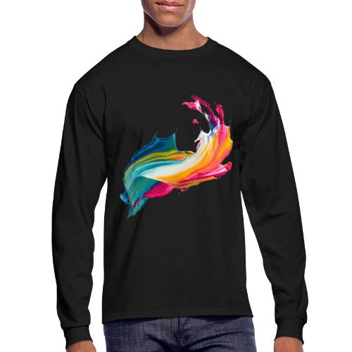 Spectrum Stream - Men's Long Sleeve T-Shirt
