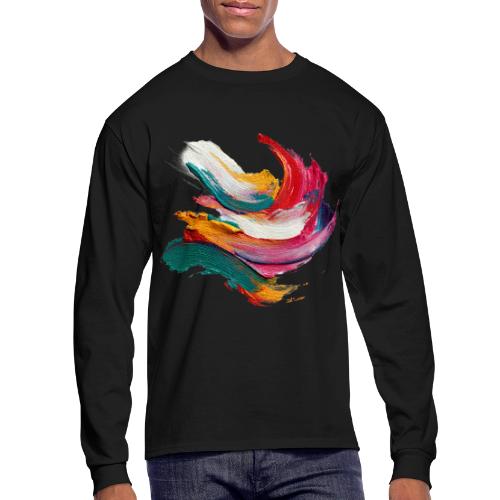 Colorful brushstrokes - Men's Long Sleeve T-Shirt