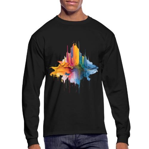 Impasto Spectrum - Men's Long Sleeve T-Shirt