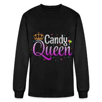 Dessert savoureux biscuits indulgence - T-shirt à manches longues Homme - noir - Devant