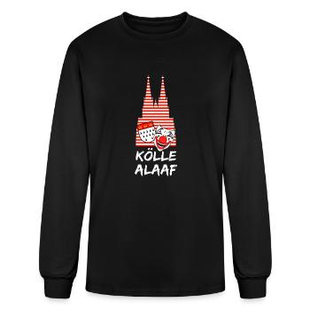 Carnival Kölle Alaaf at Cologne Cathedral - Men's Long Sleeve T-Shirt - black - Front