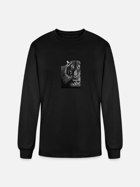 Tiger - Men's Long Sleeve T-Shirt - black