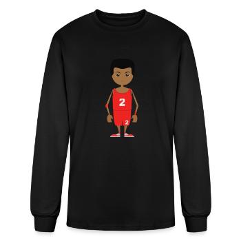 Sports Second Medals Achievement - Men's Long Sleeve T-Shirt - black - Front