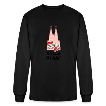 Carnival Kölle Alaaf at Cologne Cathedral - Men's Long Sleeve T-Shirt - black - Front
