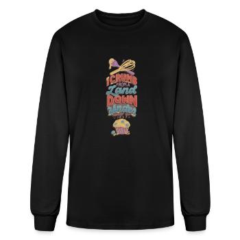 I Crumb From A Land - Men's Long Sleeve T-Shirt - black - Front