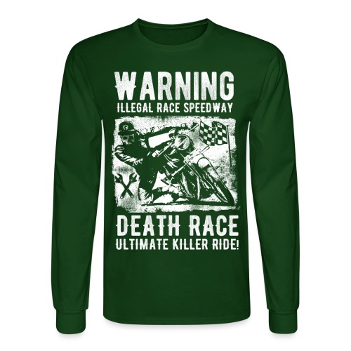 Motorcycle Death Race - Men's Long Sleeve T-Shirt