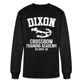 ENTRAÎNEMENT À L’ARBALÈTE DIXON - T-shirt à manches longues Homme - noir - Devant