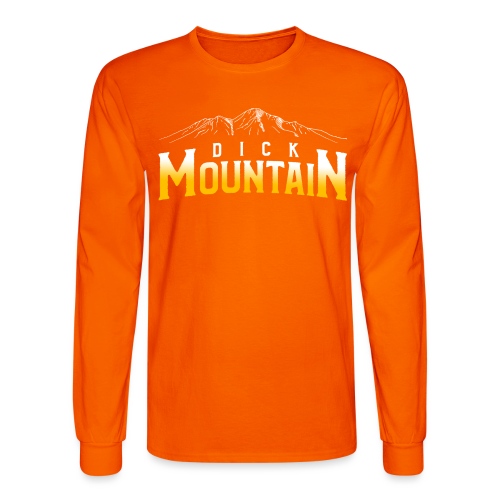 Dick Mountain (No Number) - Men's Long Sleeve T-Shirt