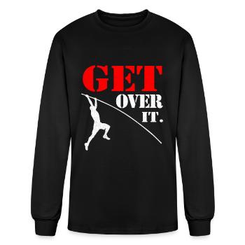 Pole Vault - Men's Long Sleeve T-Shirt - black - Front
