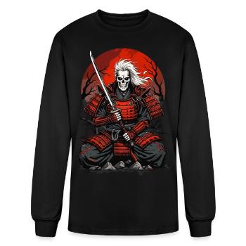 Ancient Samurai - Men's Long Sleeve T-Shirt - black - Front