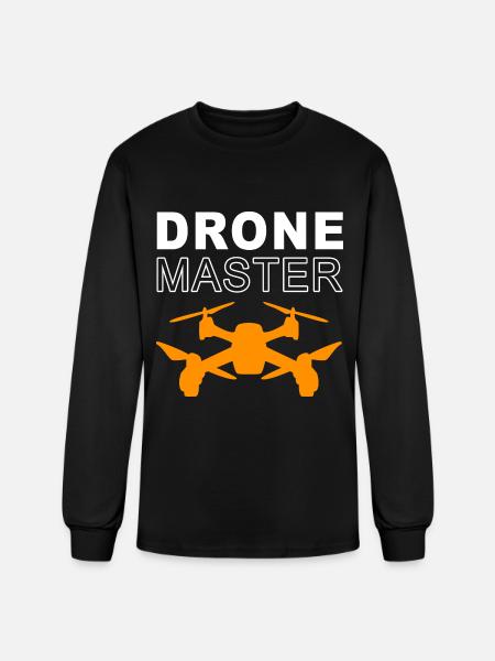 Drone Master - Men's Long Sleeve T-Shirt - black