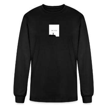 Patience_and_peace_20260813_180719_ - Men's Long Sleeve T-Shirt - black - Front