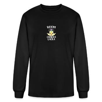 Boom Chakra Lacka - Men's Long Sleeve T-Shirt - black - Front
