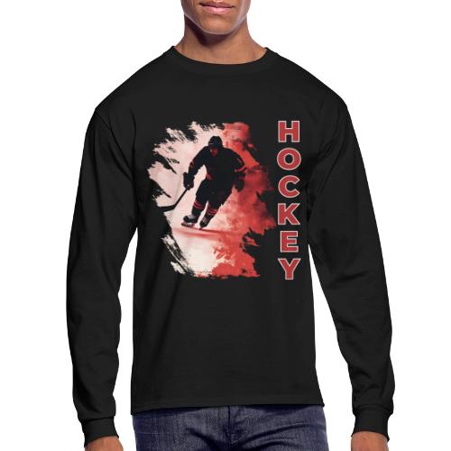 Hockey Fire - Men's Long Sleeve T-Shirt